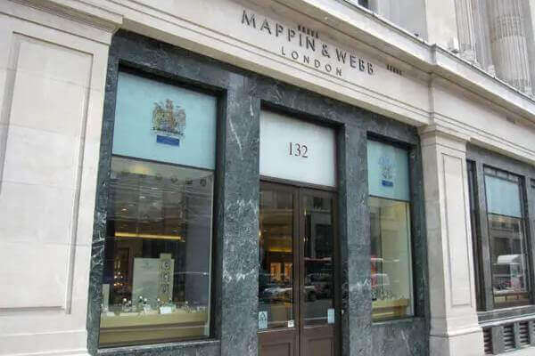 英国王室御用達のジュエラー「マッピン&ウェッブ」