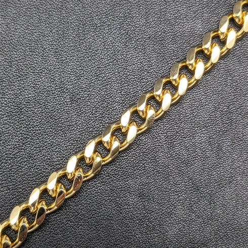 K24金板拉環型艾伯特鏈Kihei鏈節