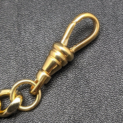 K24金板拉環型艾伯特鏈Kihei鏈節