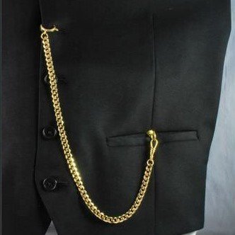 K24金板拉環型艾伯特鏈Kihei鏈節