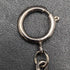 Black Hematite Plate Pull Ring Type Albert Chain Kihei Link