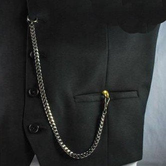 黑色赤鐵礦板拉環型 Albert Chain Kihei Link