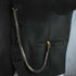 Black Hematite Plate Pull Ring Type Albert Chain Kihei Link