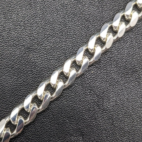 純銀板拉環型 Albert 鏈 Kihei 鏈節