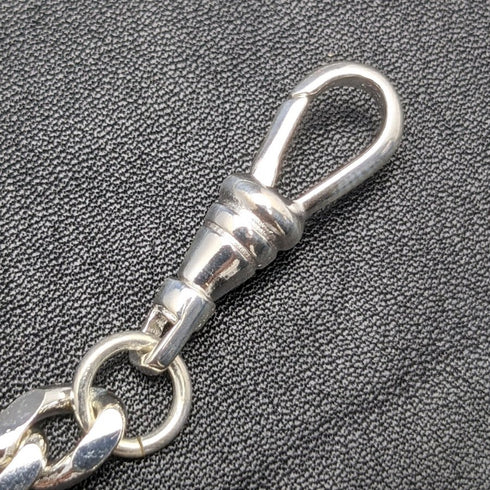 純銀板拉環型 Albert 鏈 Kihei 鏈節