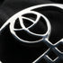 Vintage Sterling Silver Mackintosh Rose Art Nouveau Round Brooch