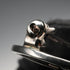 Vintage Sterling Silver Mackintosh Rose Art Nouveau Round Brooch