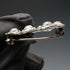 British Vintage Sterling Silver & Marcasite Rose Wreath Brooch by Thomas Mott