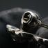 British Vintage Sterling Silver & Marcasite Rose Wreath Brooch by Thomas Mott