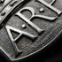 1938 British Vintage Sterling Silver ARP Warden Badge Pair by Royal Mint