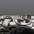 1856 English Antique Solid Silver Card Case 59g Hilliard&Thomason