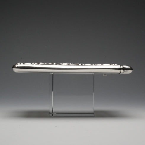 1906年 英国アンティーク 純銀製 天使装飾 カードケース 68g William Neale