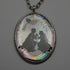 UK Vintage Romeo and Juliet Sterling Silver Pendant with Sterling Silver Chain