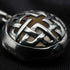 English Vintage Sterling Silver Locket Pendant with Sterling Silver Chain