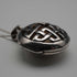 English Vintage Sterling Silver Locket Pendant with Sterling Silver Chain