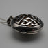 English Vintage Sterling Silver Locket Pendant with Sterling Silver Chain