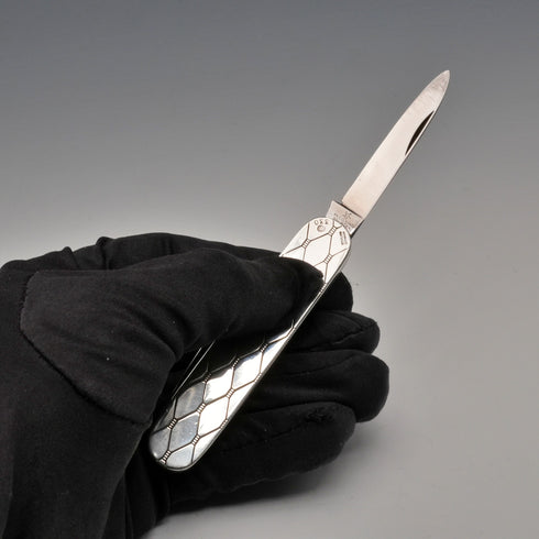 北歐復古 Georg Jensen 純銀握柄多功能工具