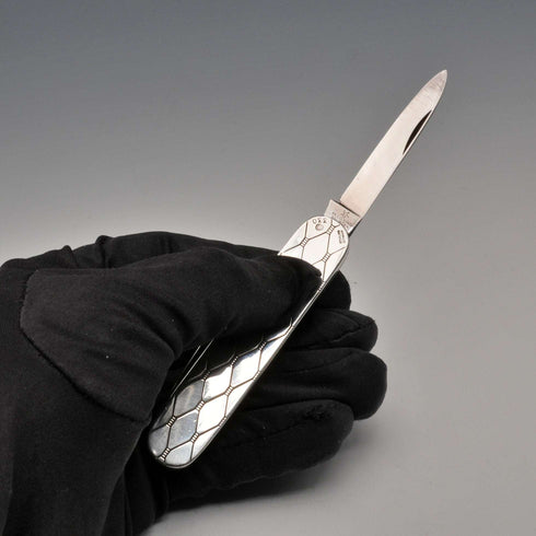 Scandinavian Vintage Georg Jensen Sterling Silver Handle Multi-Tool