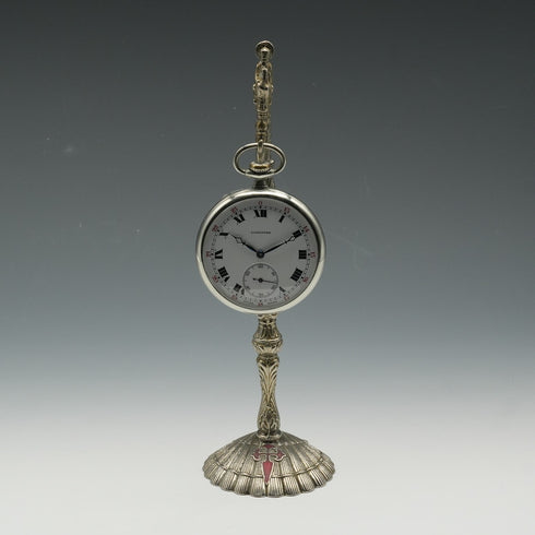 復古西班牙製Botafumeiro香爐型金屬懷錶架