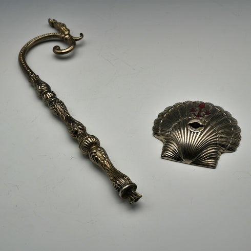 復古西班牙製Botafumeiro香爐型金屬懷錶架