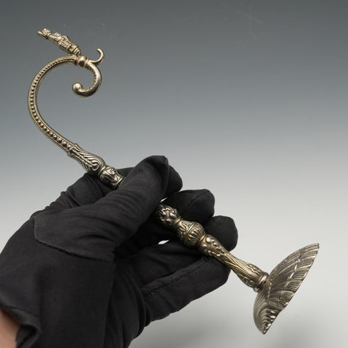 復古西班牙製Botafumeiro香爐型金屬懷錶架