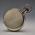 Swiss Antique Goliath Pocket Watch, 66mm Diameter, Skeleton Back, Alloy Case, Good Working Condition