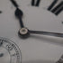 Swiss Antique Goliath Pocket Watch, 66mm Diameter, Skeleton Back, Alloy Case, Good Working Condition