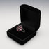 UK Vintage Pink Garnet Floral Sterling Silver Ring (US Size 9.5)
