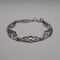 British Vintage Celtic Knot Sterling Silver Bracelet 8.0g