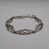 British Vintage Celtic Knot Sterling Silver Bracelet 8.0g