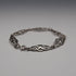 British Vintage Celtic Knot Sterling Silver Bracelet 8.0g