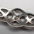 British Vintage Celtic Knot Sterling Silver Bracelet 8.0g