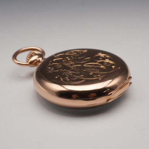 Circa 1898 Switzerland Patek Philippe Pocket Watch K18 Solid Gold Open Face In good working order