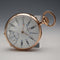Circa 1898 Switzerland Patek Philippe Pocket Watch K18 Solid Gold Open Face In good working order