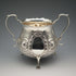 1906 British Antique Sterling Silver Sugar Bowl 236g Charles Horner