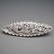 1914 British Antique Sterling Silver Brooch, Japonisme Bird Design, 2.3g, Joseph Richard