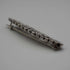 1914 British Antique Sterling Silver Brooch, Japonisme Bird Design, 2.3g, Joseph Richard