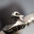 Vintage Sterling Silver Marcasite Ribbon Design Brooch 10.5g