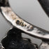 ヴィンテージ 純銀&マーカサイト リボンデザインブローチ 10.5g