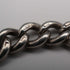 Circa 1919 English Antique Sterling Silver Albert Chain 40g (Fob not included)