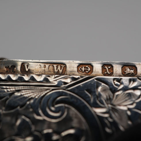 1897年 英国アンティーク 純銀製 ヴェスタケース 30g William Harrison Walter