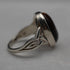 UK Vintage Sterling Silver & Large Tiger's Eye Ring (JP Size 15)