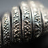 Vintage Sterling Silver & Marcasite Cluster Ring (Japan size 17)