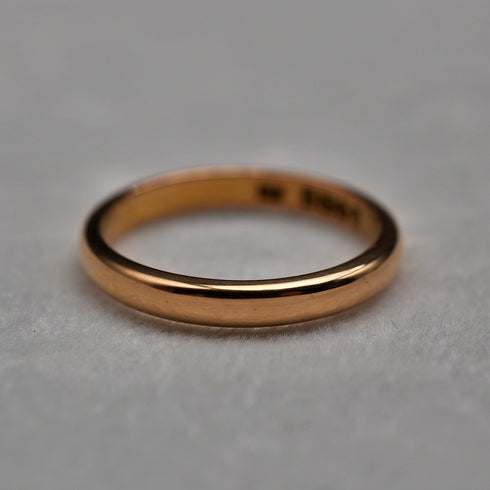 1932 UK Vintage K22 Gold Pinky Ring 2.6g (US size 4 / JP size 7) Samuel Hope
