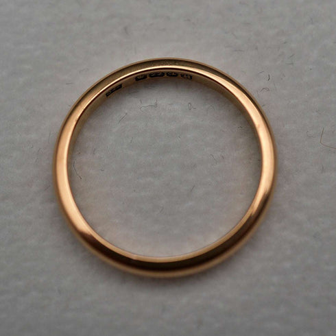 1932 UK Vintage K22 Gold Pinky Ring 2.6g (US size 4 / JP size 7) Samuel Hope
