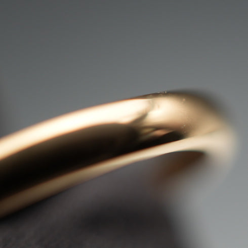 1932 UK Vintage K22 Gold Pinky Ring 2.6g (US size 4 / JP size 7) Samuel Hope
