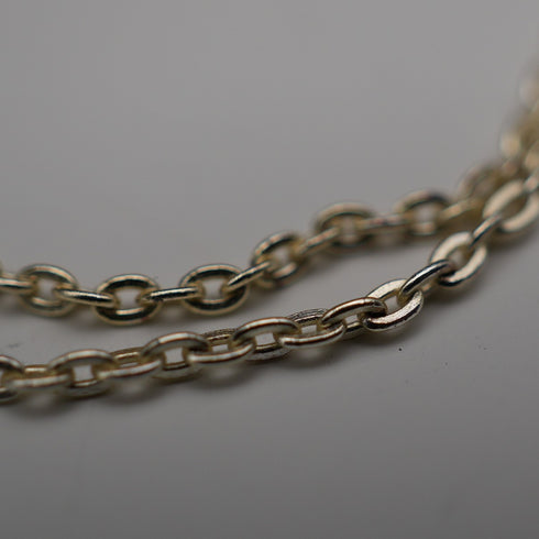 Vintage Sterling Silver & Marcasite Ribbon Design Pendant Necklace