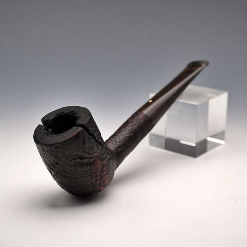 Circa 1967 British Vintage Dunhill Shell Briar Smoking Pipe, Cracked