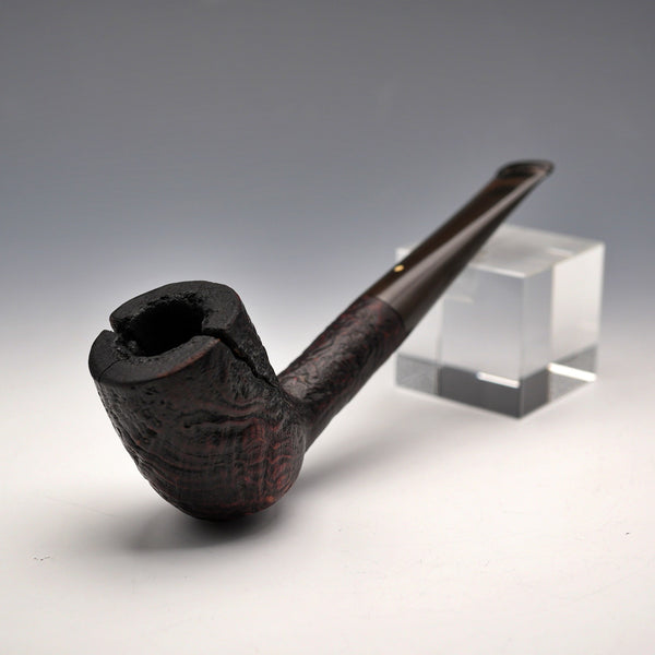 Circa 1967 British Vintage Dunhill Shell Briar Pipe - cracked