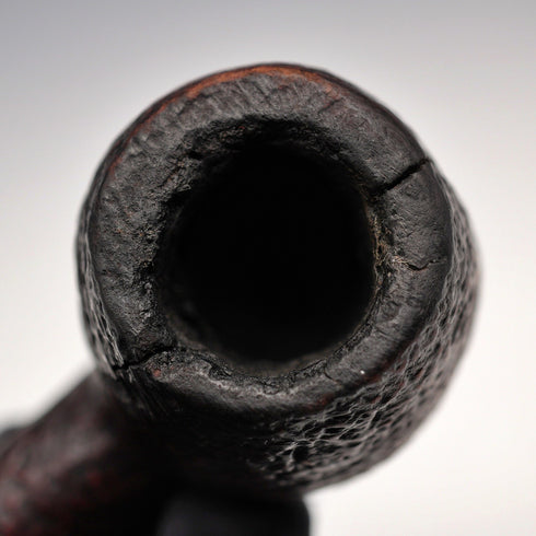 Circa 1968 British Vintage Dunhill Shell Briar Pipe with Crack
